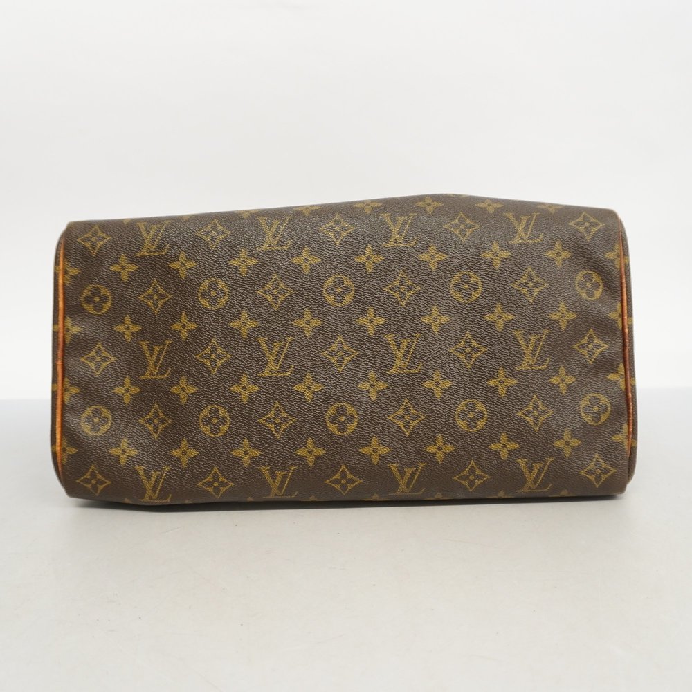 Louis Vuitton Brown Monogram Canvas Speedy 35 Top-Handle Bag - Picture 4 of 17